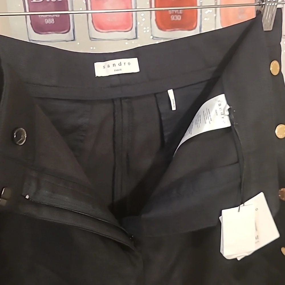 SANDRO PARIS HIGHWAIST SHORTS